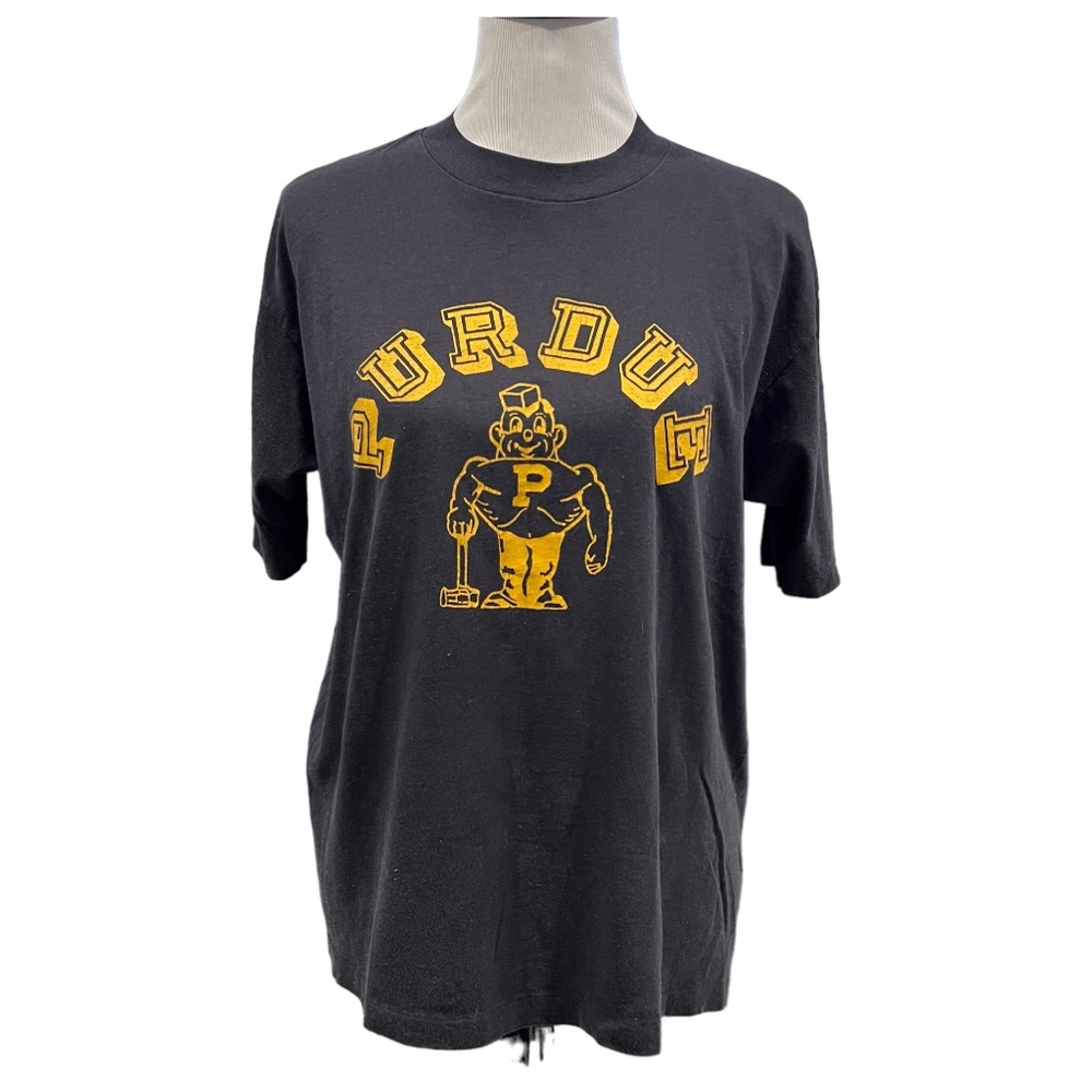 Vintage Purdue Boilermakers Single Stitch T-Shirt Size XL